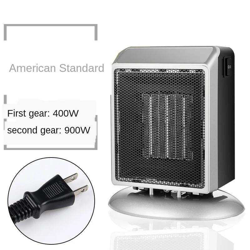 Портативный персональный керамический обогреватель 900W110V/220V PTC плита радиатор