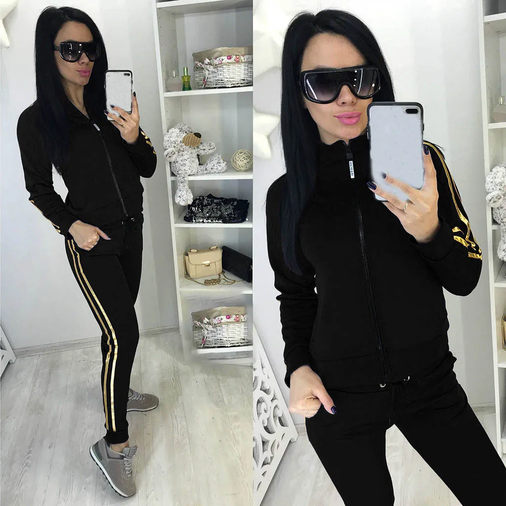 Женский однотонный спортивный костюм женский комплект топ штаны новый из 2