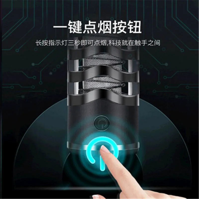 Металлическая зажигалка с USB защита от пыли аксессуар для сигарет аксессуары