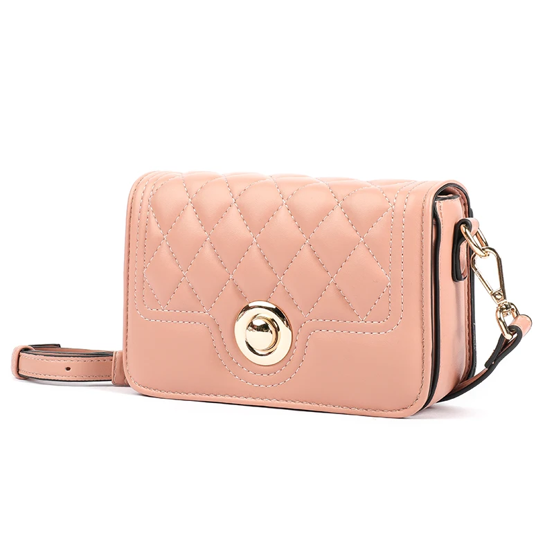 Роскошная женская сумка с ромбовидной решеткой высококачественные