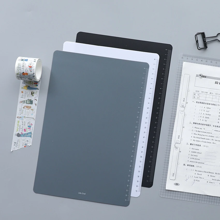 Творческий Студент письменный стол для рисования с зажимом со шкалой от 0 до 27 см