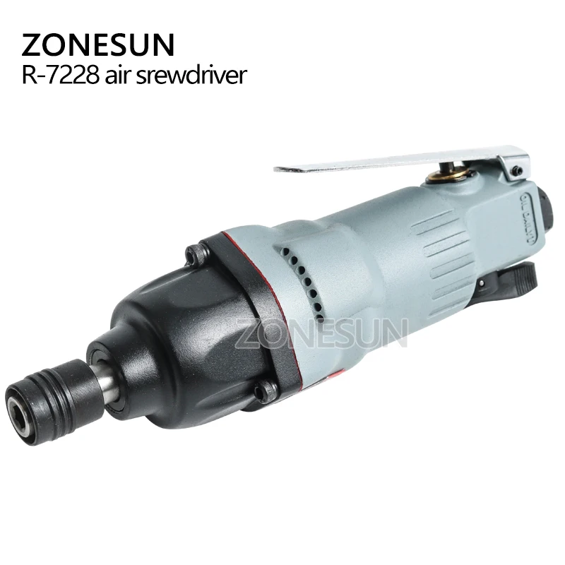 ZONESUN 7228 M6 M8 болт пневматический инструмент воздушный Отвертка сильный мощный