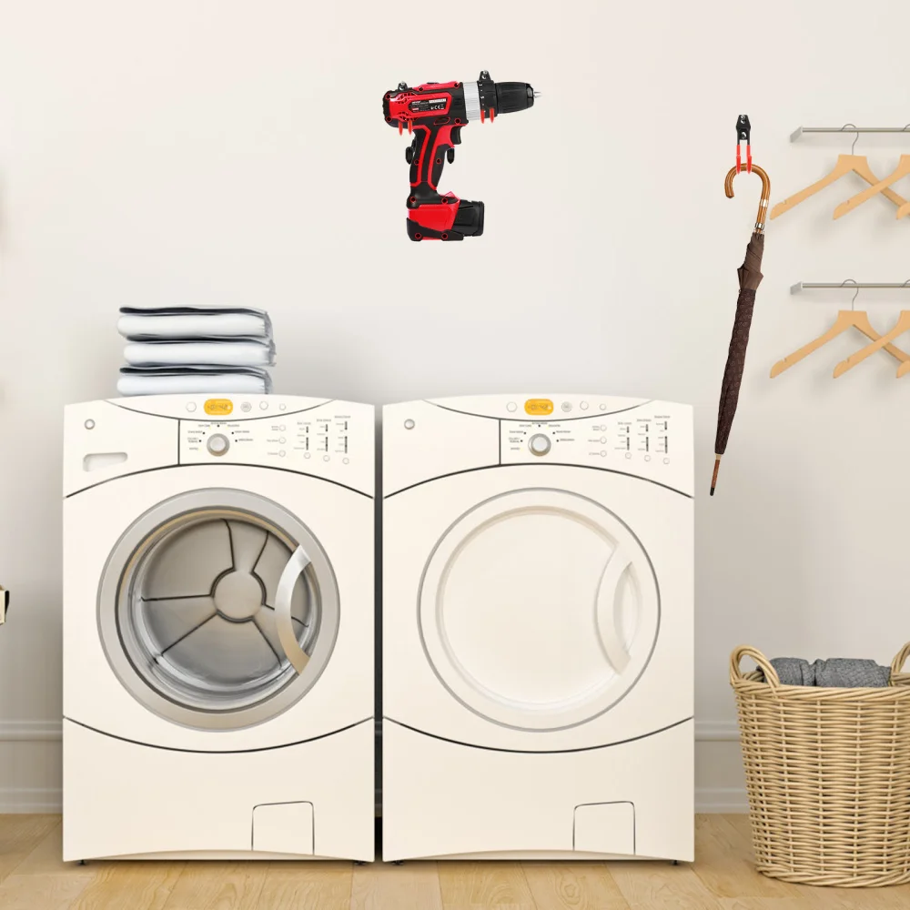 8 шт. настенные крючки для гаража|Крючки и направляющие| |