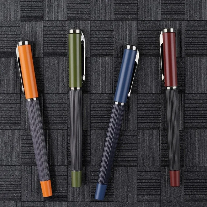 

Metal Fountain Pen Office School Commemorate Gift 0.5MM Rotating Nib Signature Fountain Pencil Student Writing Stationery