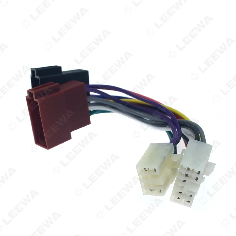 Переходник для автомобильного стерео LEEWA адаптер жгута проводов Toyota Lexus Daihatsu ISO CD
