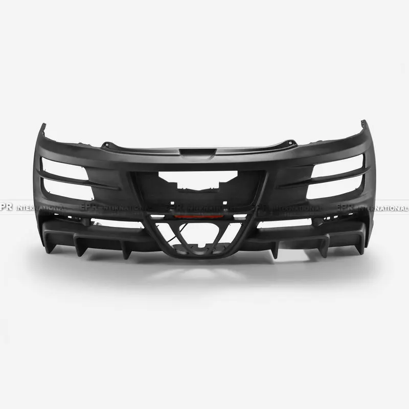 FRP бампер для Honda CRZ 10,2-12,8 CR-Z ZF1 SBLK Стиль Стекло волокно задний Набор для бампера, кузова настройки Накладка для CRZ гоночные детали
