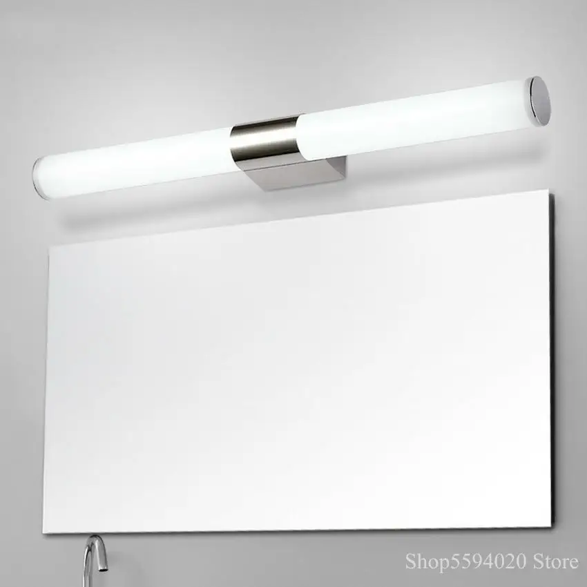 Современная простая настенная лампа для ванной комнаты водонепроницаемая