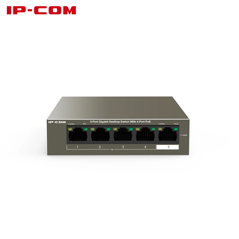 Стандарт IPCOM быстрое подключение с 5 портами и 4 ethernet хаб rj45 портов 10/100