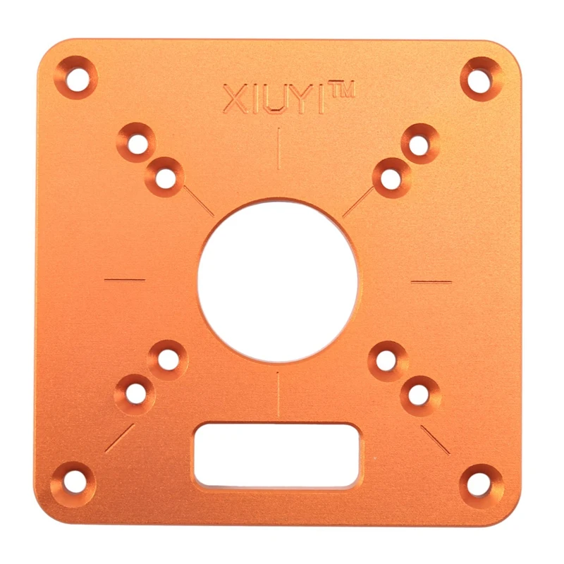 

Universal RT0700C Aluminium Router Table Insert Plate Woodworking Benches Wood Router Trimmer Models Engraving Machine