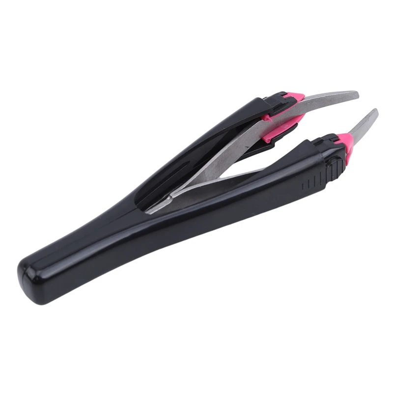 

Automatic Retractable Eyebrow Tweezers Stainless Steel Face Hair Removal Trimmer Eyelash Clip Cosmetic Beauty Makeup Tool