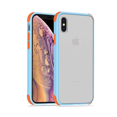 T7 Матовый Прозрачный чехол для телефона iPhone 11 XR XS Max X 6 6S 7 8Plus Siliicone защитный бампер жесткий чехол для телефона - Цвет: T7