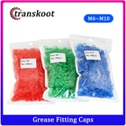 800 шт. колпачки для смазки, красные полиэтиленовые колпачки для пыли для M6 M8 M10, метрическая резьба, смазка, фитинг для сосков Zerk