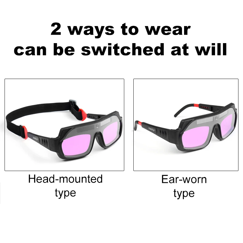 Сварочный шлем на солнечной батарее два типа Автоматическое затемнение защита