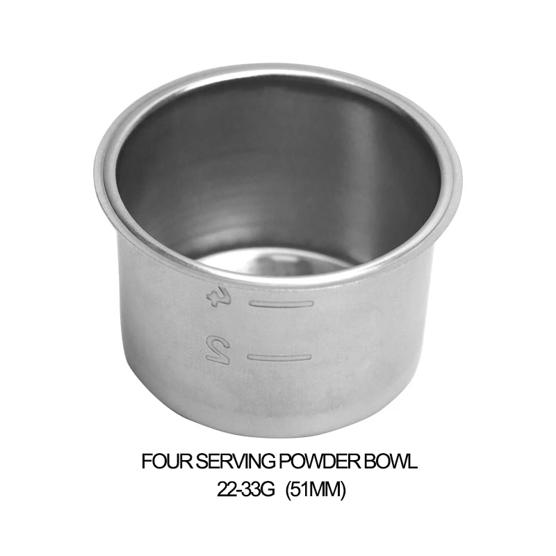 Полуавтоматическая кофейная машина из нержавеющей стали с одной и двойной