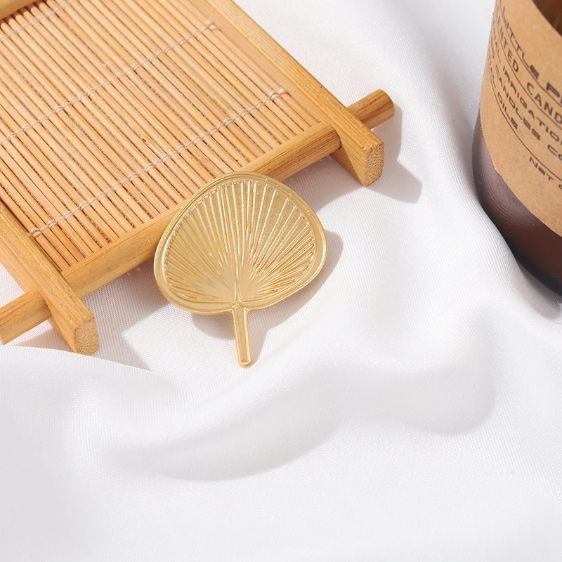 Fan Alloy Pin Creative Simple Gold lovely Brooch Lapel Cowboy Badge Bag Jewelry Gift Friends Custom Wholesale | Украшения и