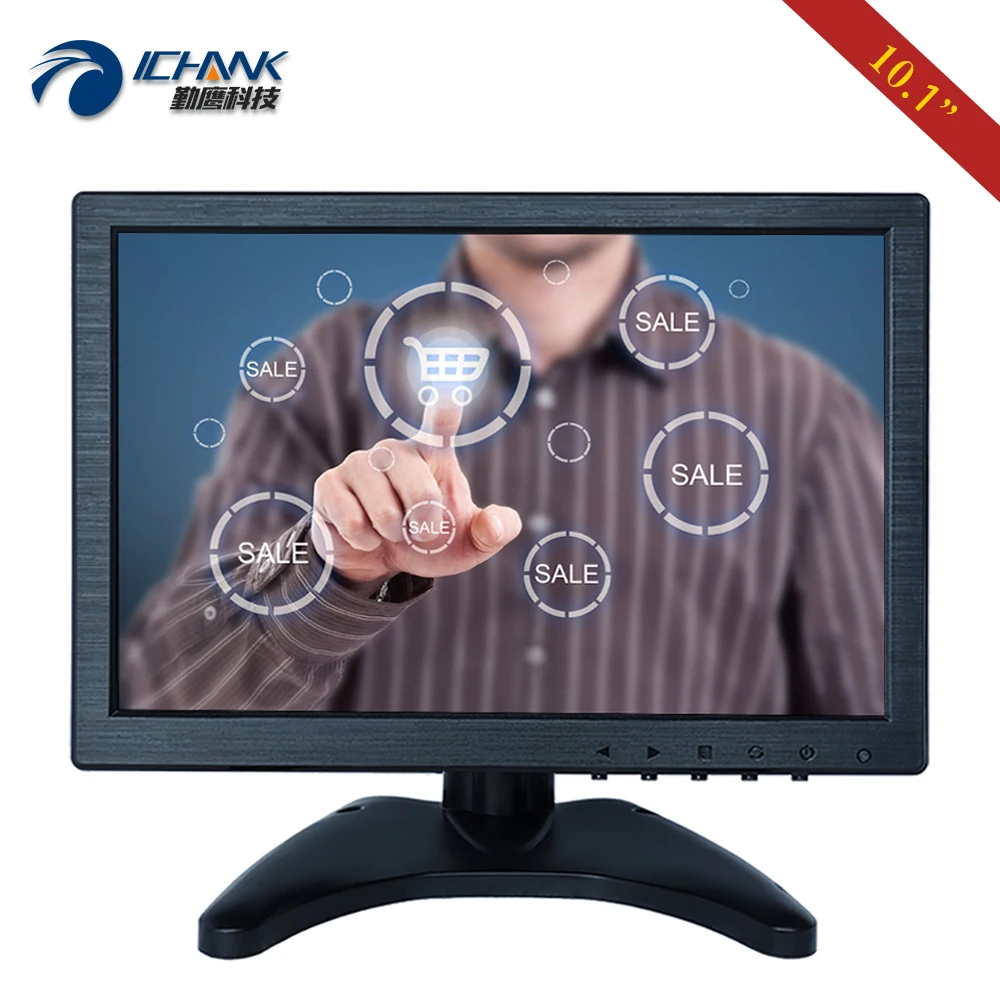 ZB101JC 27R/10 1 &quotдюймов 1280x800 VGA USB мини кассовый POS мука машина медицинская резистивный