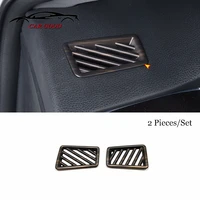 for toyota avalon 2019 2020 abs wood grain car dashboard front small air conditioner outlet ac vent cover trim accessories