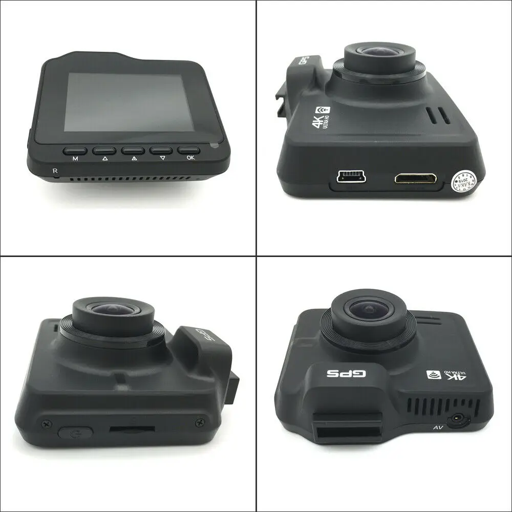 Реальные 4K 3840*2160p 30fps видеорегистратор Встроенный gps wifi Автомобильный для