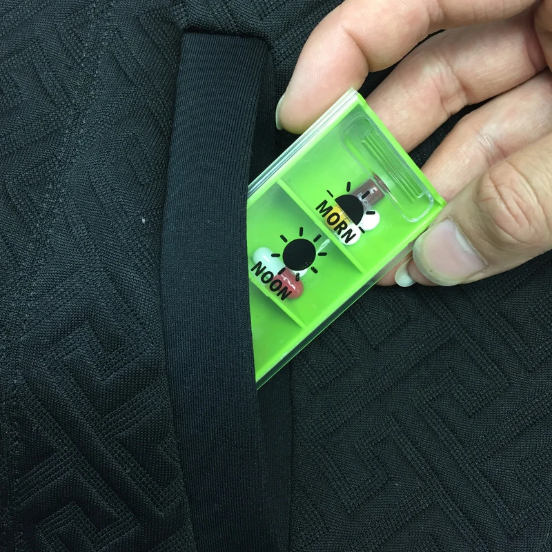 Картридж для таблеток двухцветный с пятью отделениями портативный картридж мини