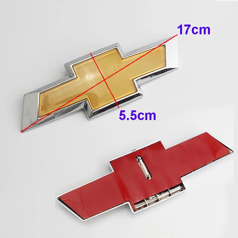 23x8.4cm Auto 3D Front Emblem Rear Trunk Badge 17x5.5cm Decals for Chevrolet Aveo Lova Cruze Spark Epica Car Logo Accessories | Автомобили