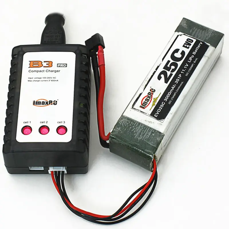 Компактное зарядное устройство iMax B3AC для 2S 3S 7 4 В 11 1 LiPo RC балансирующее