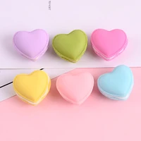 10pcs simulation love macarons resin ornaments diy craft supplies phone shell patch accessories fridgepatch decoration material