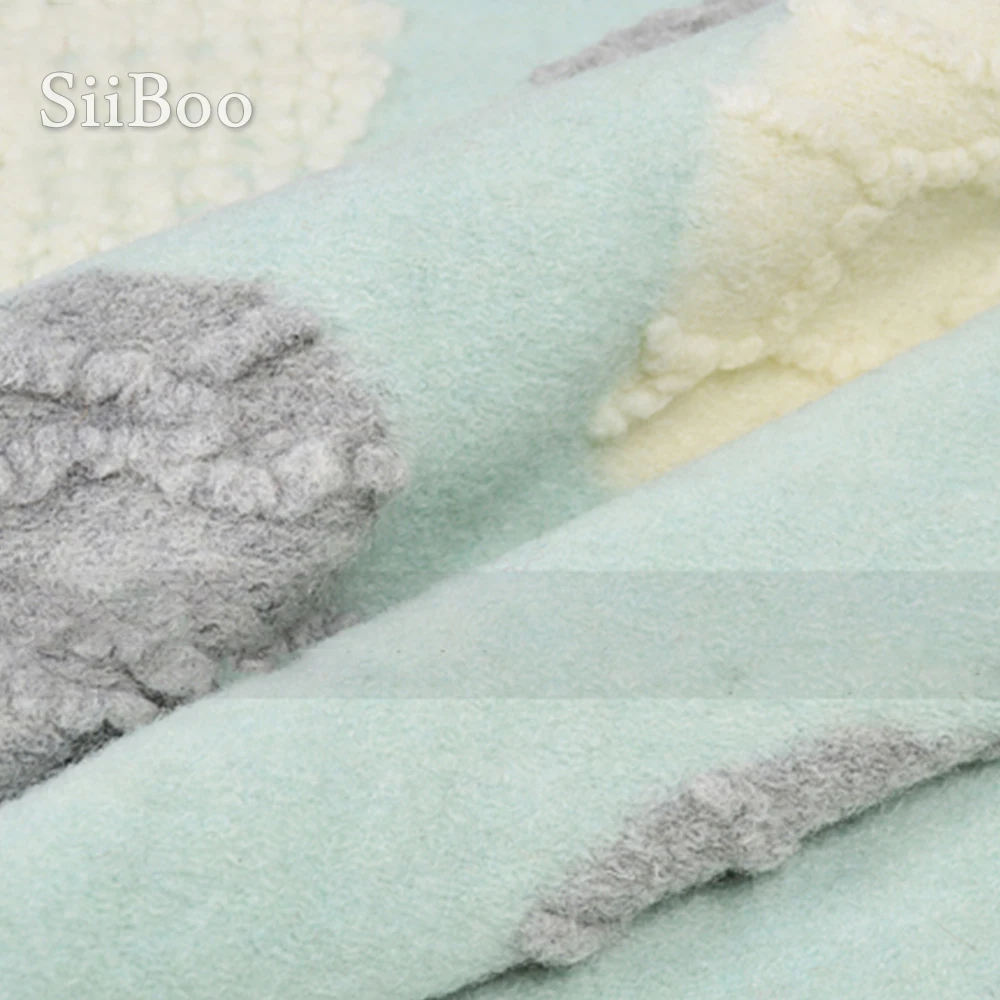 Светло голубое кашемировое шерстяное пальто в американском стиле светло