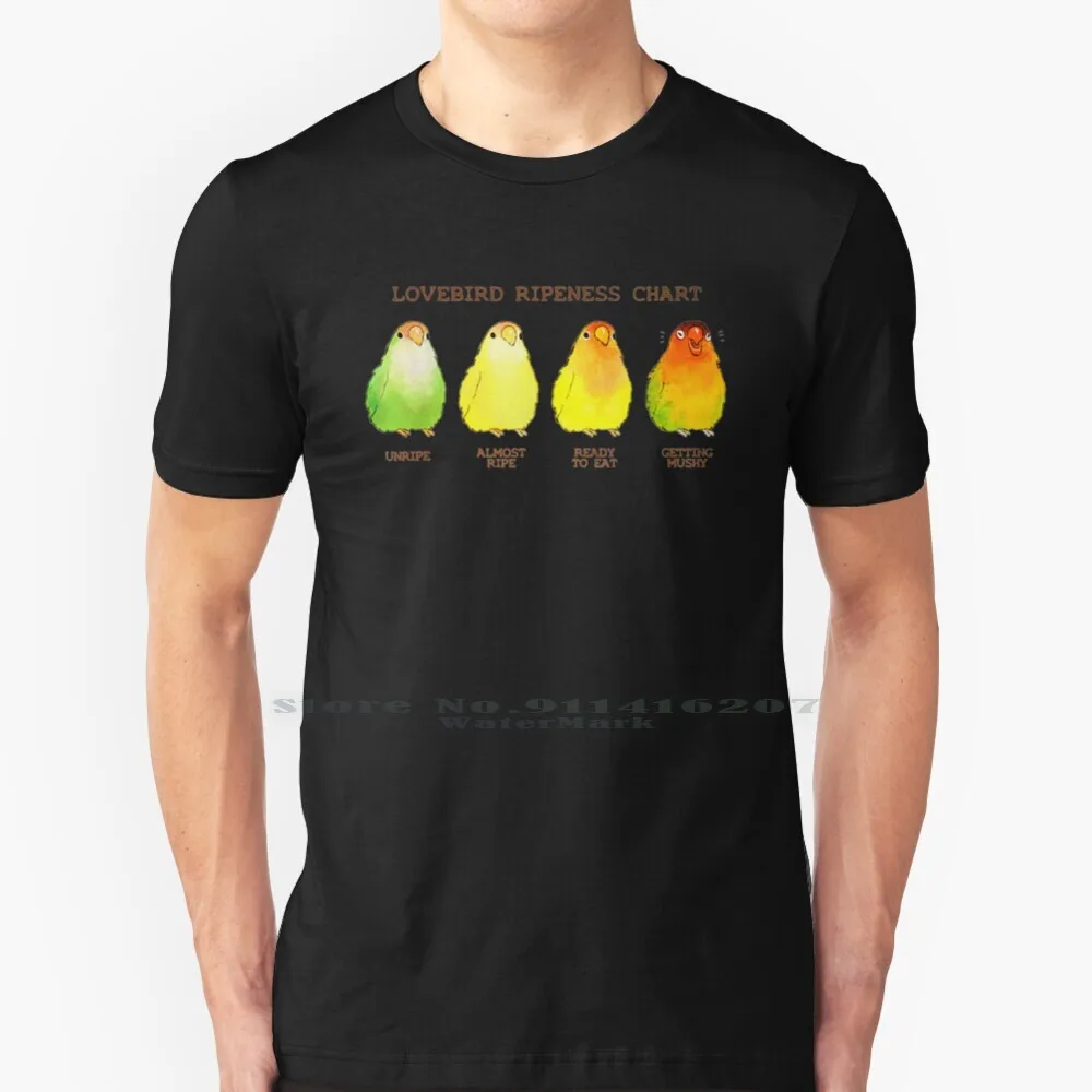 

Футболка с надписью «Lovebird Ripeness», 100% чистый хлопок, трендовая футболка или таблица «Im An Xmast As Ripeness My On Pretty I Who With To Be