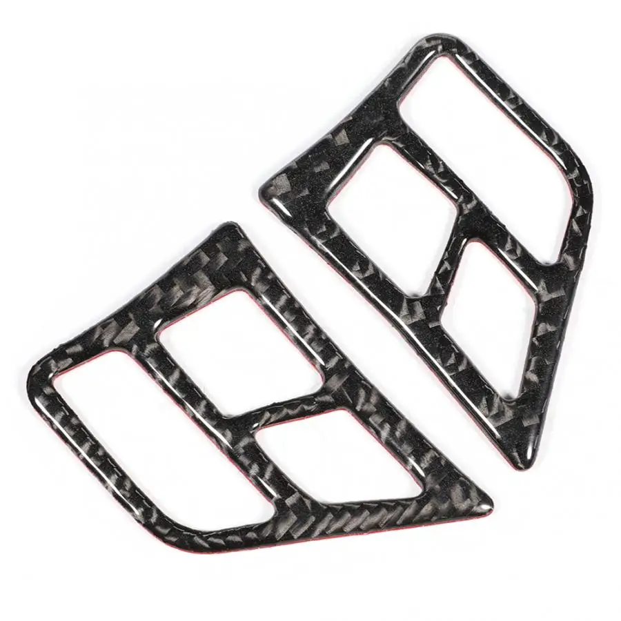 

Steering Wheel Button Frame Cover Carbon Fiber Trim Fits for BMW E90 3 Series 2005 2006 2007 2008-2012 Left-Hand Driving