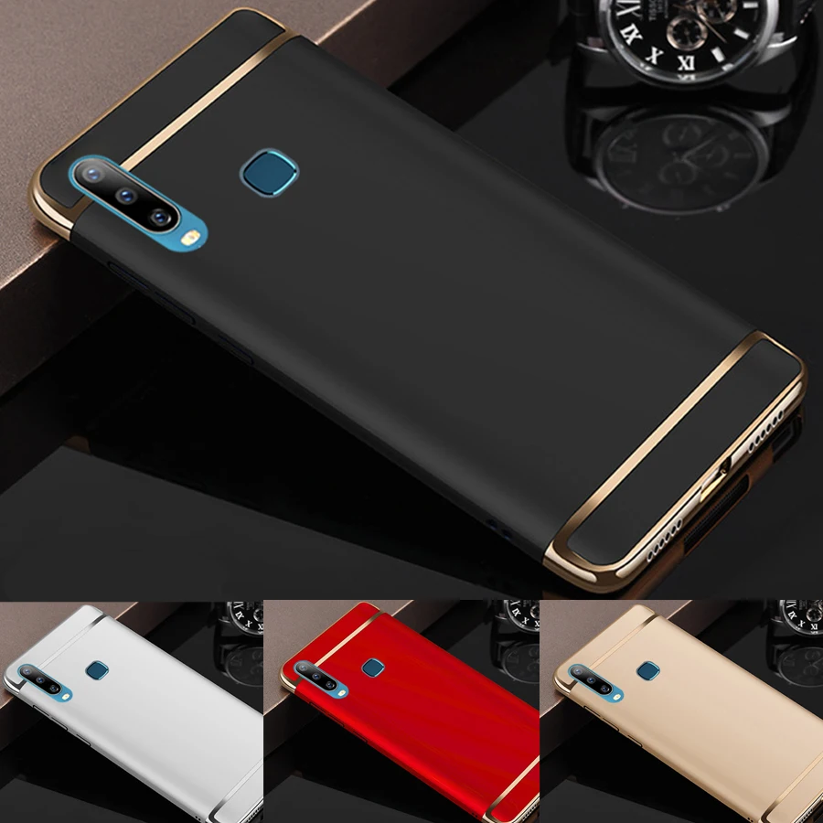 ДЛЯ vivo Y17 Y3 чехол роскошный классический дизайн пленка Поликарбонат твердый