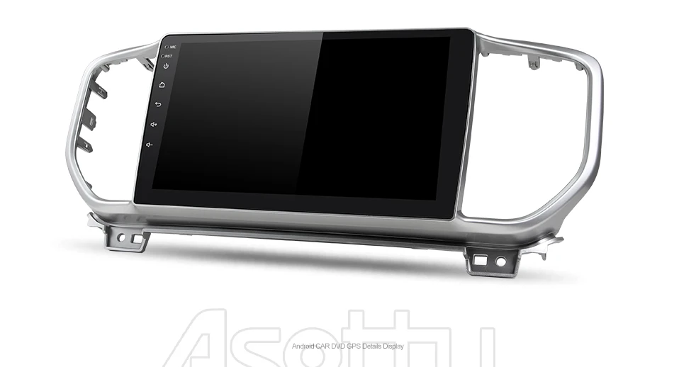 Автомобильный dvd-плеер Asottu DSP android 9,0 PX30 для KIA sportage KX5 gps навигация 1 din стерео головное устройство автомобиля стерео