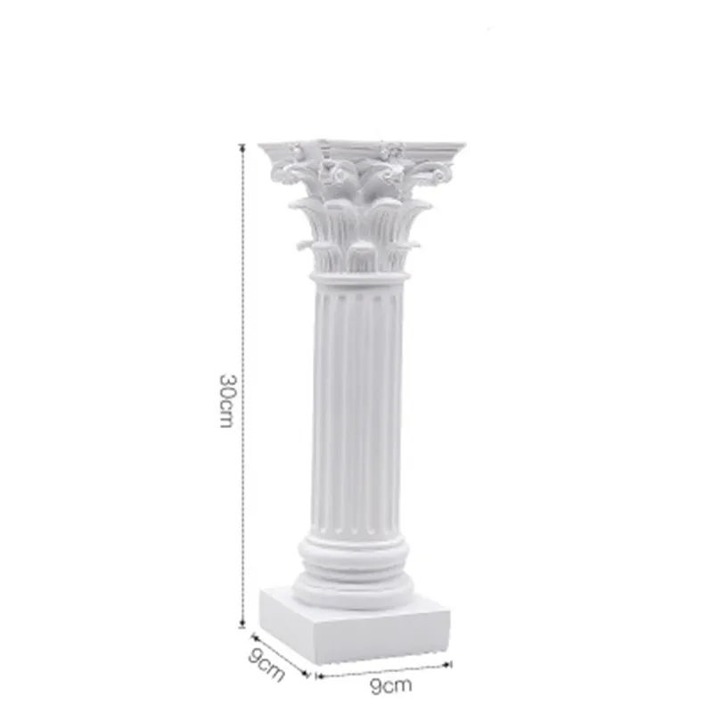 Греческая древняя архитектурная модель храма римская колонна украшение в