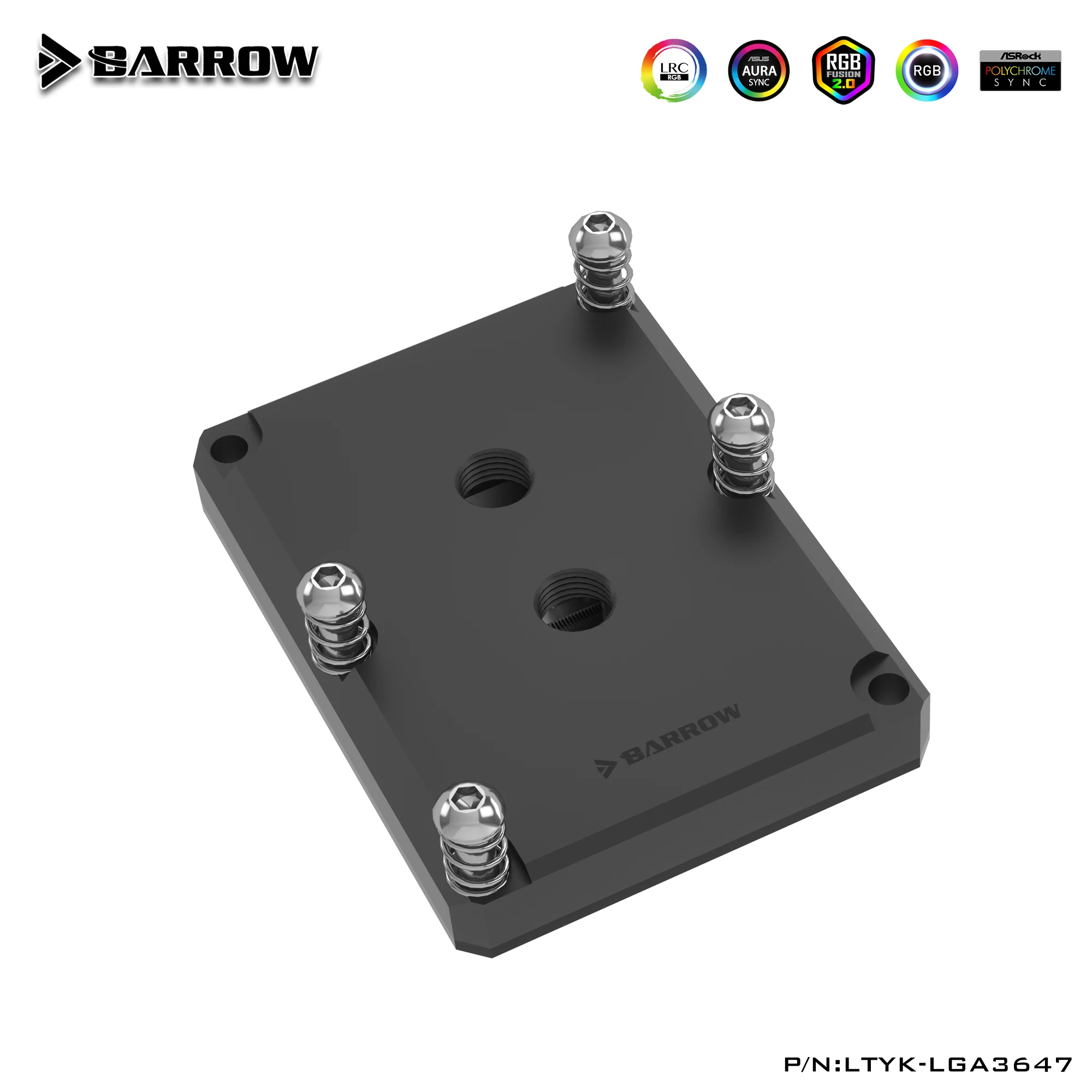 Barrow PC водяное охлаждение CPU водяной блок для Intel прямоугольная пряжка SKYLAKE E LGA3647