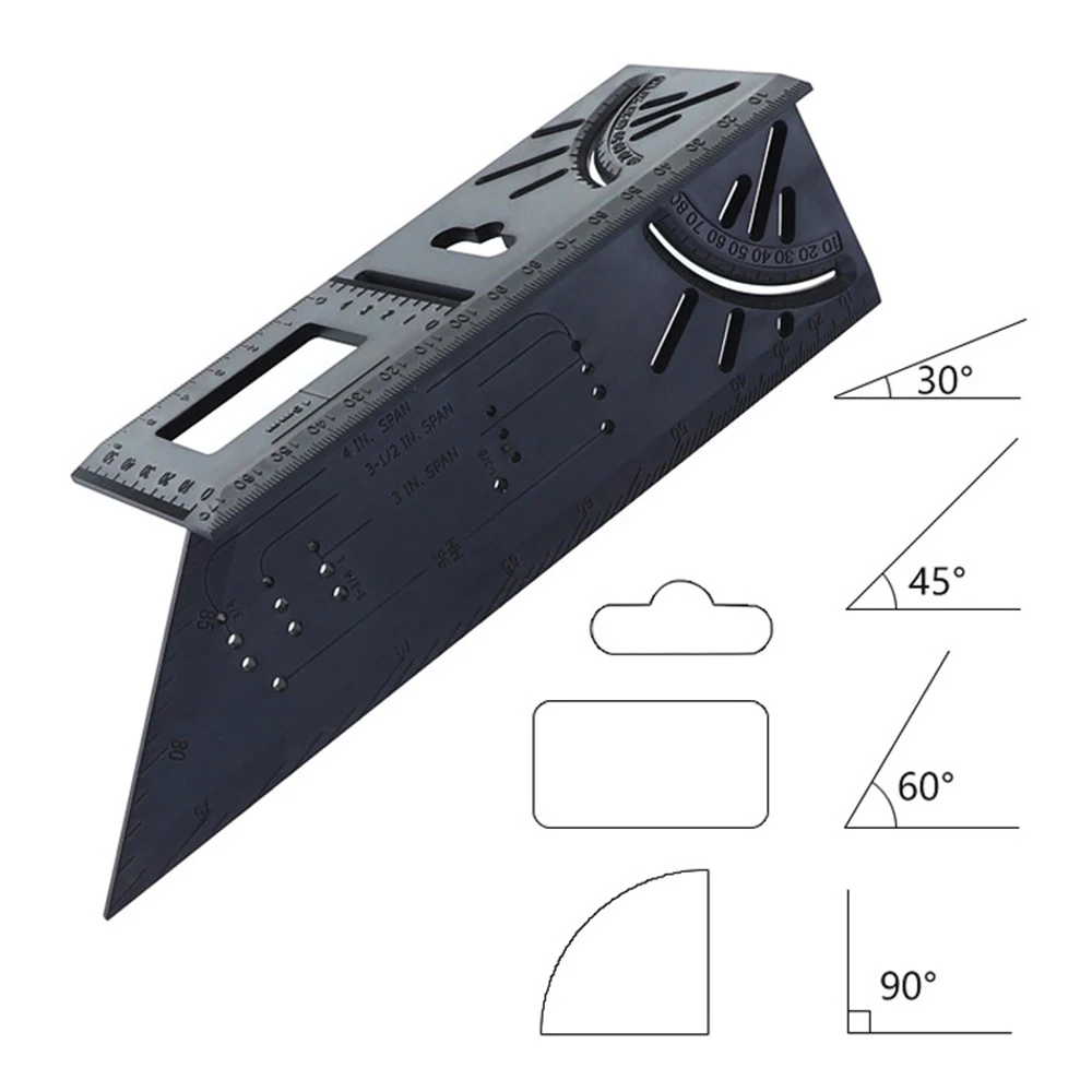 Т образная линейка для деревообработки измеритель квадратной линии прибор