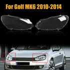 Для Гольфа 6 -MK6 2010-2014 крышка фары автомобиля прозрачные линзы абажур