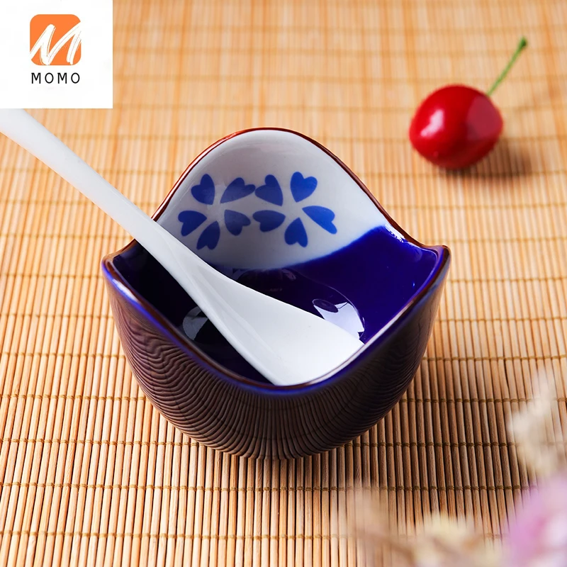 

Japanese Tableware Creative Ceramic Dish Hotel Dessert Dish Sauce Dish Japanese Sauce Dish Precious Dish