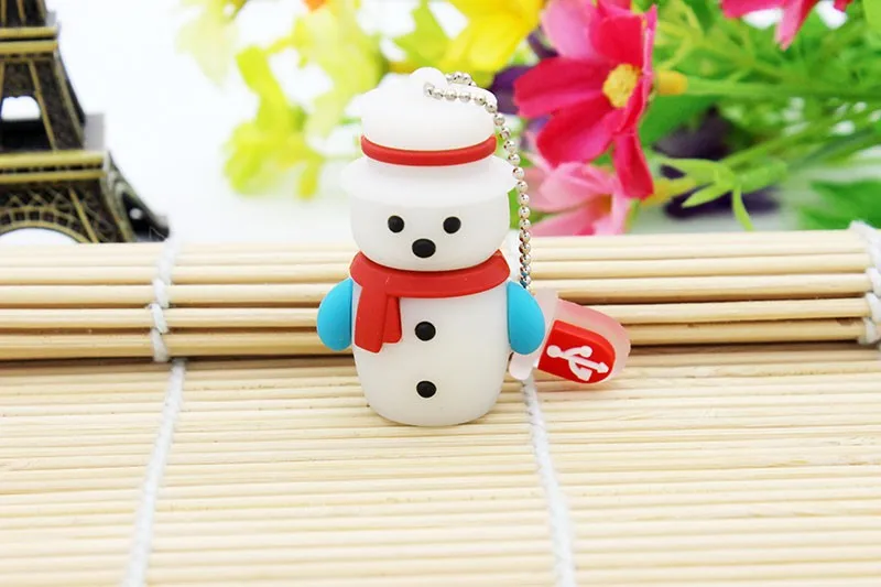 JASTER Рождественская елка usb флешка в форме героя мультика подарок 8 ГБ 16 ГБ 32 ГБ 64 Гб 128 ГБ Флешка карта памяти чулки подарок