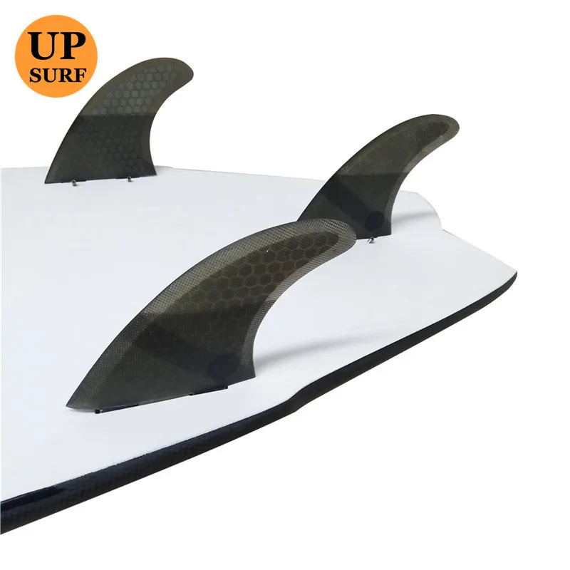 Upsurf логотип FCS плавники G3/G5/GL с винтами и ключ плавники сумка для серфинга сотовый плавник Стекловолокна Плавники FCS Quilhas плавники