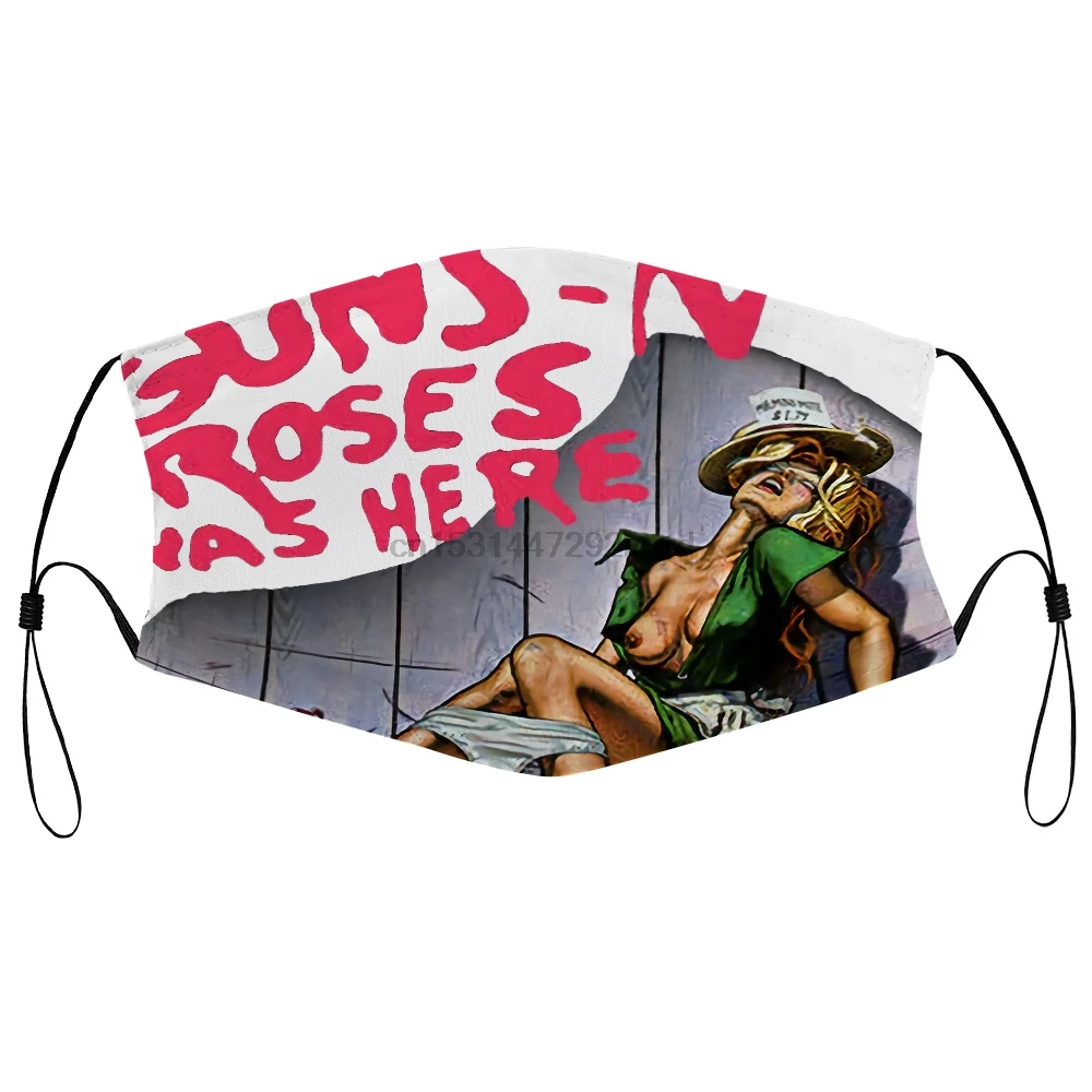 Пылезащитная маска с фильтром GUNS N ROSES аппетит для разрушения 1987 можно заказать