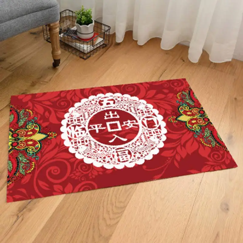 Коврики для дома Свадебные принадлежности комнаты свадебный рождественский