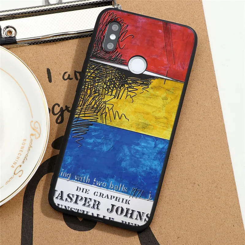 Чехол с 3D рисунком маслом и тиснением для Xiaomi Redmi Note 8T 5A 4X 7 6 5 L30 K20 8A Mi 9 SE A3 Lite A2 9T Pro 10