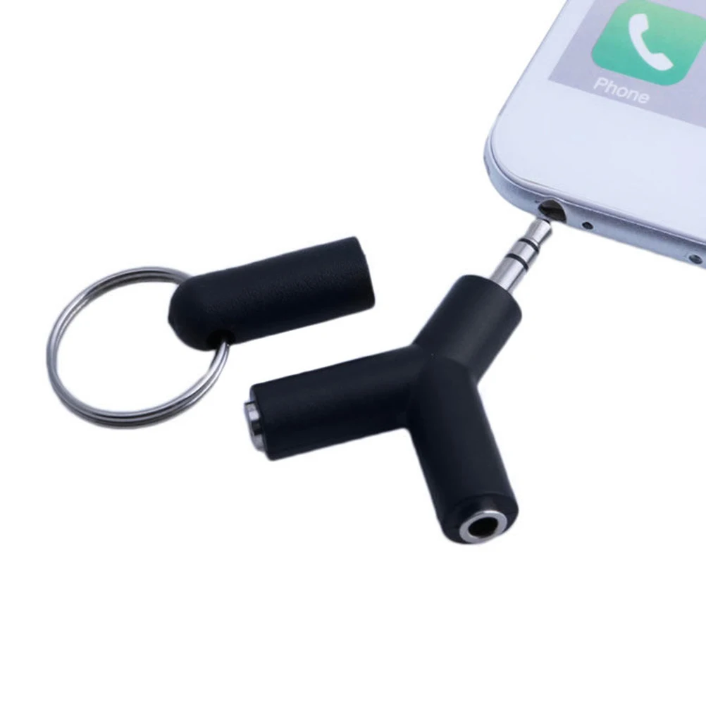 

Audio Splitter Y Jack Male to 2 Female M/F 3.5mm Stereo Cable Adapter for Earphone Headphones Mobile phone PC MP3 MP4