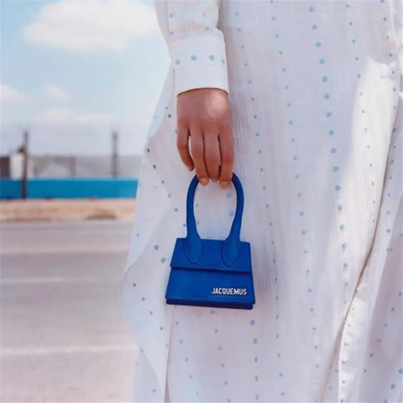 Jacquemus мини маленькая квадратная сумка через плечо, сумка через плечо, посылка, клатч, Женский дизайнерский кошелек, сумки для отдыха, Bolsos Mujer