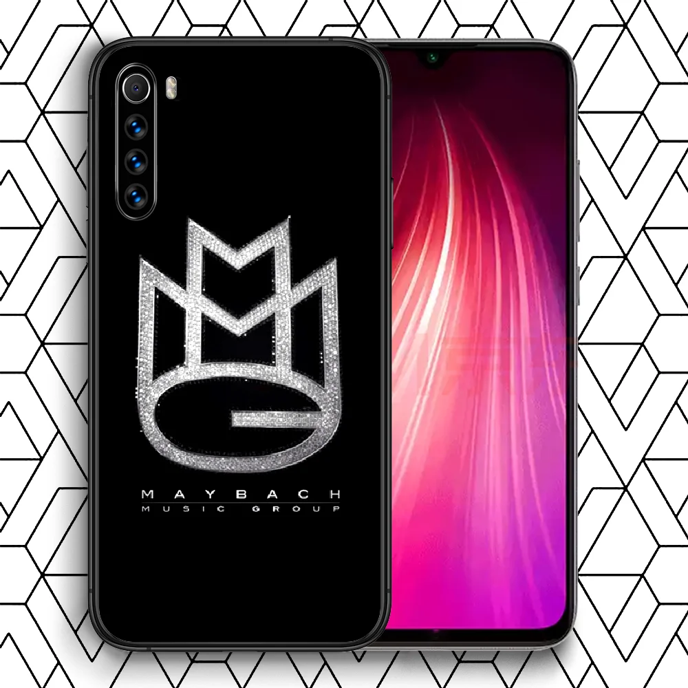 

Maybach-Motorenbau GmbH CARS Logo Phone Case For Xiaomi Redmi Note 7 8 8T 9 9S 4X 7 7A 9A K30 Pro Ultra black Cell Soft Cover