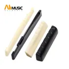 100 шт 6 строка Пластик Акустическая гитара мост гайка и 43x7.6-8,2 мм72x6.5-7,5 мм