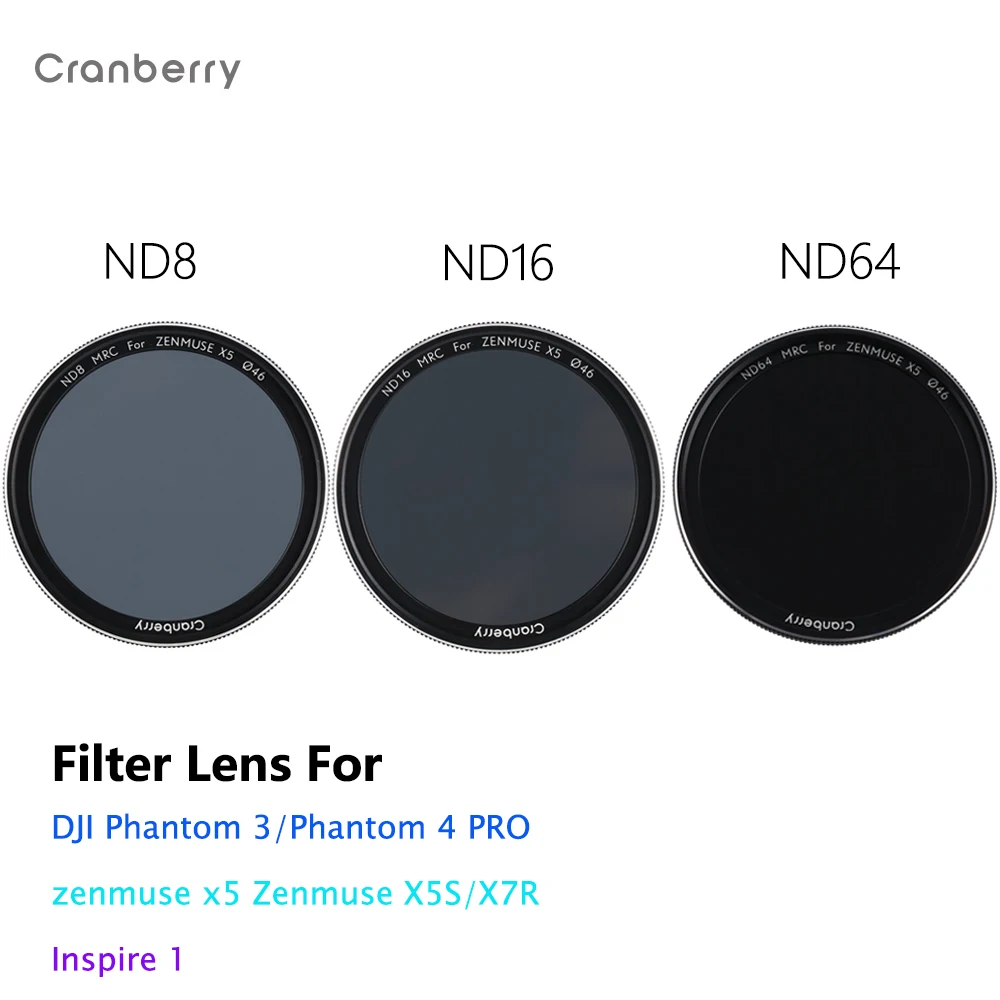 HD Регулируемый Фильтр из алюминиевого сплава для объектива DJI Phantom 3 4 PRO zenmuse x5 Zenmuse
