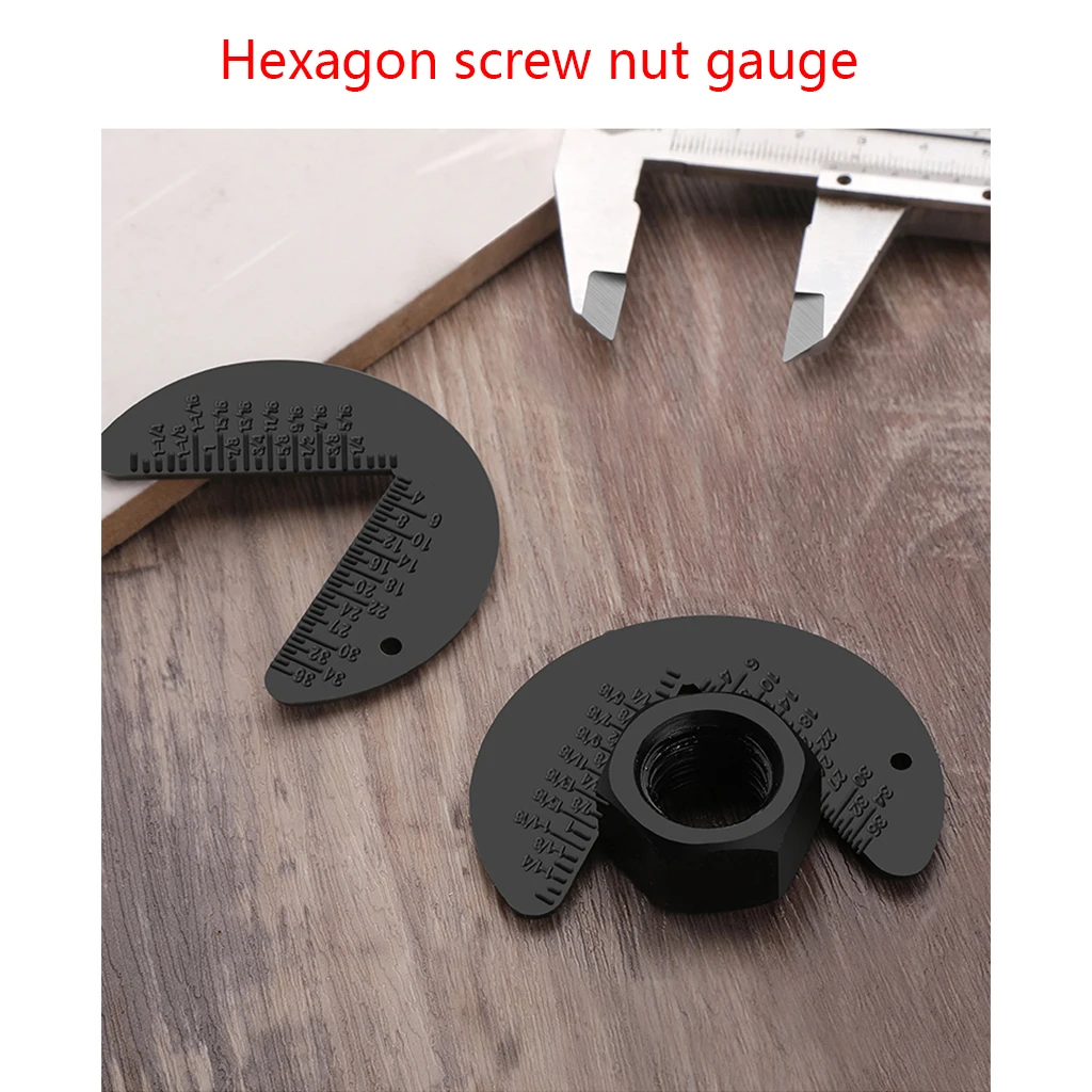 Доступная цена шестигранная гайка калибр болты гайки измерение размера |