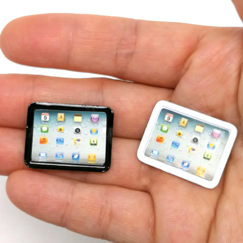 Кукла милая 1:6/1:12 весы кукольный домик мини ipad Телефон Миниатюрная игрушка кукла