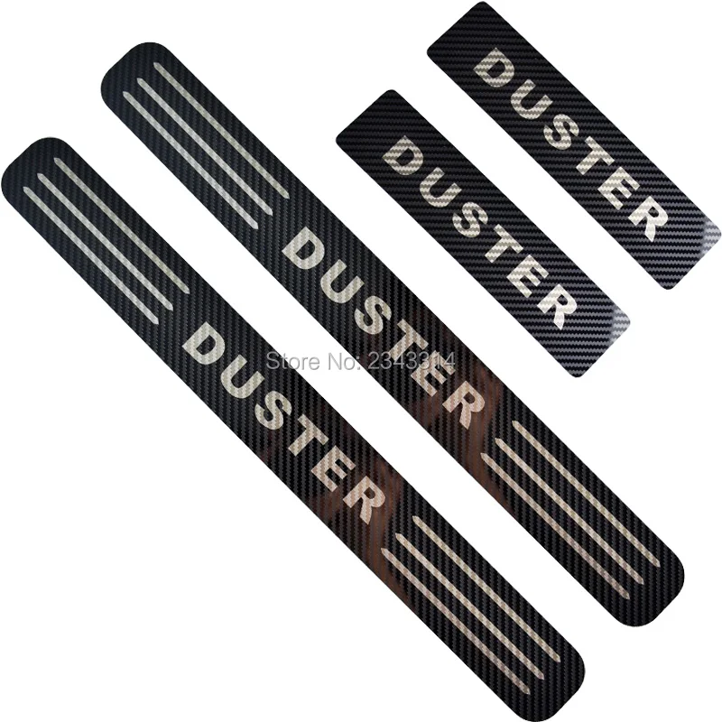 Накладка на порог автомобиля из нержавеющей стали для Renault Dacia Duster 2010 2018 2019|car protector