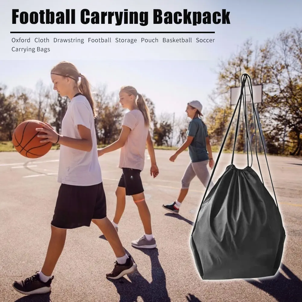 

Oxford Cloth Drawstring Volleyball Storage Basketball Soccer Carrying Bags sport bags outdoor tools gym bags